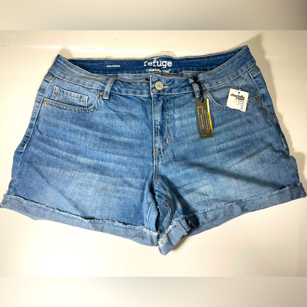 Refuge by Charlotte Russe Jeans Shorts Size 10